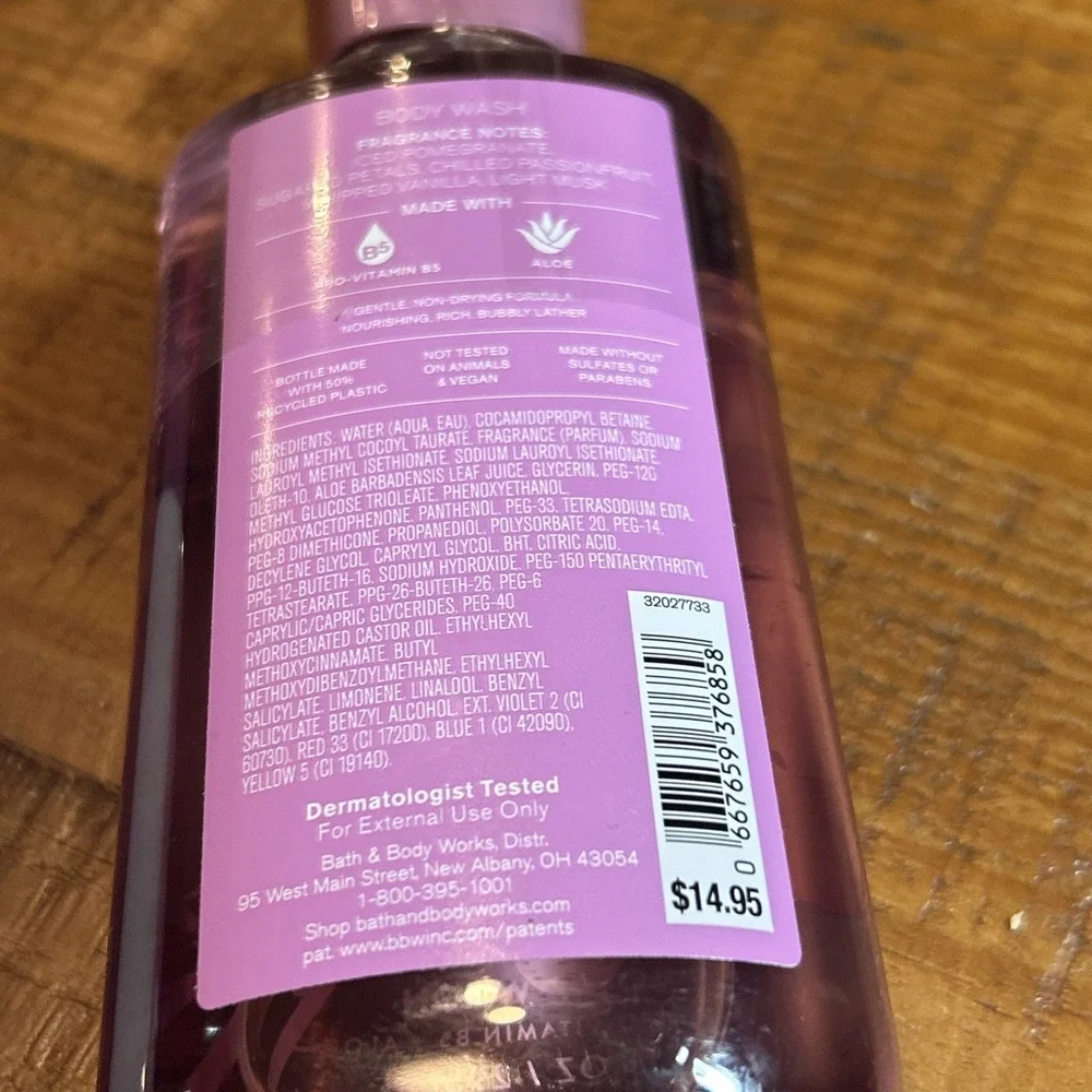 Bath & Body Works shea lotion aloe